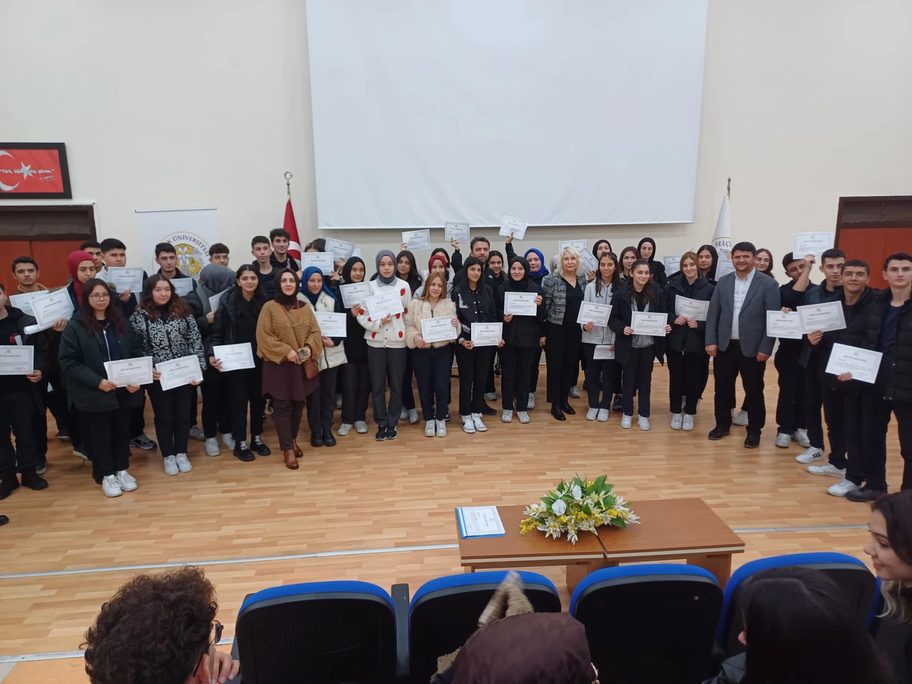 Bir Günlüğüne Üniversiteli Oldular.